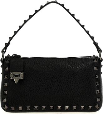 Valentino Garavani Dames, Tassen, Zwart, Maat: ONE Size Leer