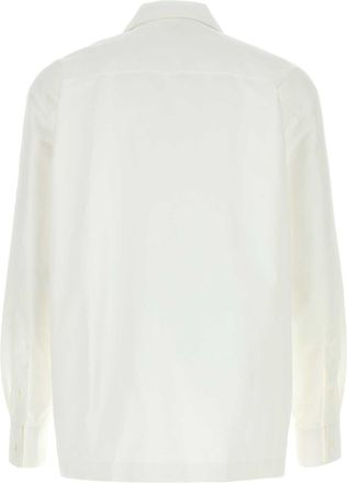 Bottega Veneta Mens Maniche Shirt White Cotton