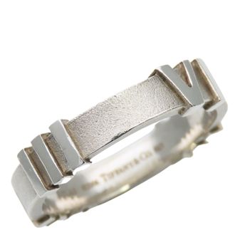 Tiffany & Co. Atlas Silver Silver 925 Band Ring (Pre-Owned)