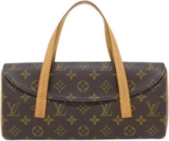 Louis Vuitton Pre-owned Handbags, female, Brown, Size: ONE SIZE Pre-owned Monogram Sonatine Handbag