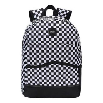 Vans Construct Skool Backpack Black White Checkerboard VN0A5FHWHU0