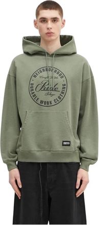 Neighborhood Hoodies & sweatvesten, Heren, Groen, XL, Katoen, Classic Sweat Hoodie L/S