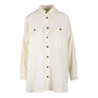 Max Mara Mujer, Blusas y Camisas, Beige, Talla: 3XS