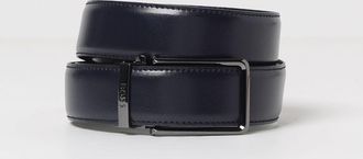 HUGO BOSS Cintura Boss in pelle con fibbia amovibile