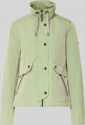 Gil Bret Regular Fit Jacke mit Logo-Patch in Lind, Gr&ouml;&szlig;e 36