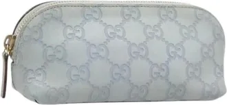 Gucci Pre-owned Pouch - - Pre-owned - Donna - Blu - ONE SIZE