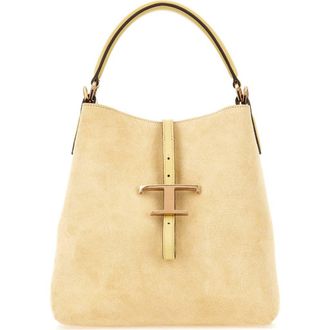 Tod's Leather Handbag in Crema Chiaro/Flan at Nordstrom