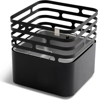 H&ouml;fats Cube Feuerkorb, schwarz