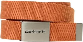 Carhartt Work in Progress Web Riem met Metalen Gesp - Heren - Riemen - Oranje - ONE Size - Accessoires