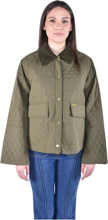 Barbour Kirby Quilted Jacket - Dames - Zomerjassen - Groen - XS - Jassen