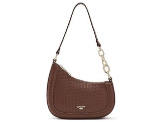 Dune London Direction Shoulder Womens Handbags Brown, Leather