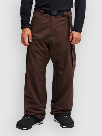 Quiksilver Snow Down Cargo 20K Pantalones marr&oacute;n