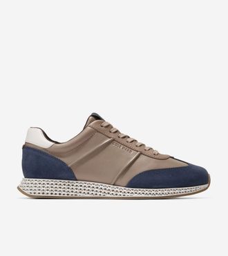 Cole Haan Mens GrandPr&oslash; SkyWeave Low-Profile Sneakers - Beige Size 10.5