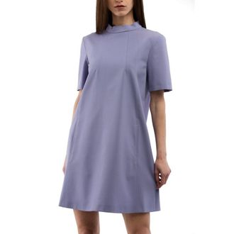 Moschino Womens Purple Polyester Casual Dress