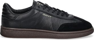 GANT Sneakers met su&egrave;de vlak - Zwart
