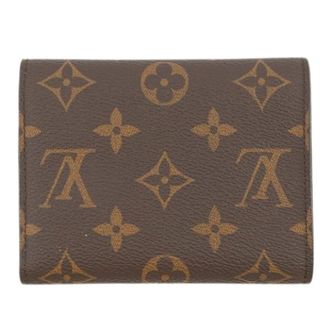 Louis Vuitton Pre-owned Monogram Tri-Fold Portemonnee - Dames - Pre-owned - Bruin - Maat: ONE Size