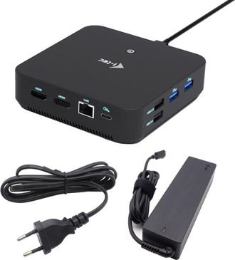 OEM I-tec Usb-c Dp Dual Hdmi Docking Station With Power Delivery 100 W + Universal Charger 100w