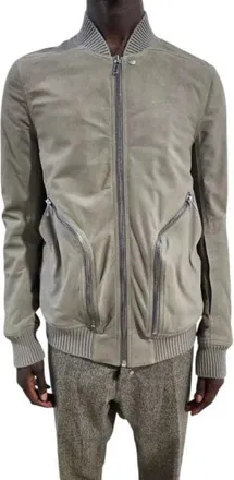 Rick Owens Hombre, Chaquetas, Gris, Talla: L