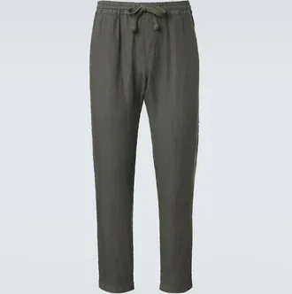 Fedeli Linen straight pants