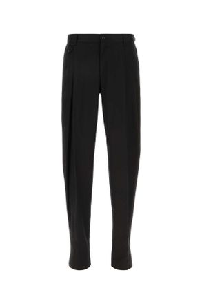Dolce & Gabbana Black Stretch Gabardine Pant