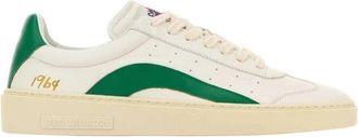 Dsquared2 Rider Two-tone Sneakers - Heren - Sneakers - Wit - 43 EU - Leer - Schoenen