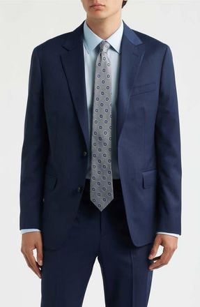 Bonobos Jetsetter Standard Fit Light Navy Stretch Wool Suit Jacket at Nordstrom, Size 38 Regular