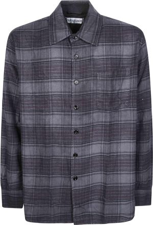 Our Legacy Above Relaxed Fit Plaid Shirt