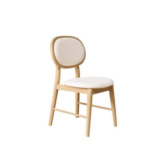 Wabi Home Silla de comedor de madera maciza de Sungkai