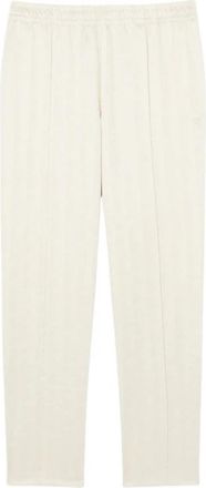 Lacoste Monogram Jacquard Trainingsbroeken - Heren - Sweatpants - Wit - L - Broeken