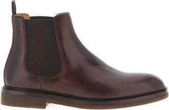 Brunello Cucinelli Heren, Schoenen, Bruin, Maat: 41 EU Leer