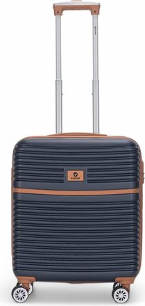 Infinity Leather Sterke ABS hardshell handbagagekoffer 56 x 45 x 25 cm Bagage geschikt voor British Airways