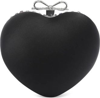 Self Portrait Womens Heart-Shaped Mini Clutch Bag Ss26 W