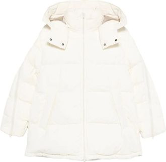 Herno Gevoerd jack met capuchon - Beige