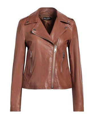 レザージャケット・コート AKRIS Women Jackets 016433004822 149 BROWN Women's Akris Jackets − Sale: up to −67% | Stylight