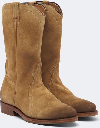 Jil Sander Botines Bruce de ante