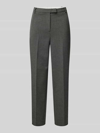 Tommy Hilfiger Slim Fit Stoffhose mit B&uuml;gelfalten in Mittelgrau, Gr&ouml;&szlig;e 40