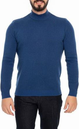 Vella Pais Atlantis Mock Neck Sweater in Blue at Nordstrom Rack, Size Xx-Large