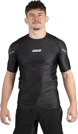 Scramble Fate Tanto Rashguard - Short Sleeve (Medium) Black