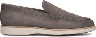 Magnanni Grijze Su&egrave;de Instappers - Heren - Loafers - Grijs - 45 EU - Su&egrave;de - Schoenen