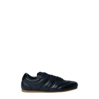 Christophe Lemaire Schoenen, Dames, Zwart, 36 EU, Leer, Soft Runner Sneakers