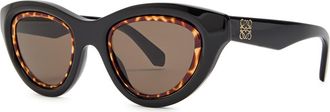 Loewe Cat-eye Sunglasses - Black - One Size