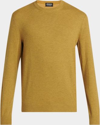 Ermenegildo Zegna Men & apos;s Cashmere Crewneck Sweater