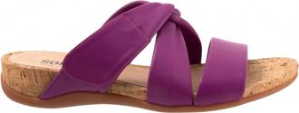 Softwalk Womens Tallulah Sandals In Magenta