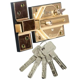 Lince Lince - Cerrojo De Seguridad Reforzado Antibumping 7930r Latonadolatonado