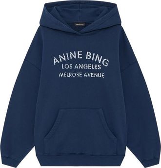 Anine Bing Harvey Logo-detail Hoodie