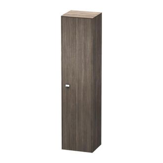 Duravit Gabinete Alto Duravit Brioso 177,0x42,0x36,0 Cm, 1 Puerta, Bisagra Derecha, 1 Estante De Madera, 3 Estantes De Vidrio, Color (frente/cuerpo): Decoraci