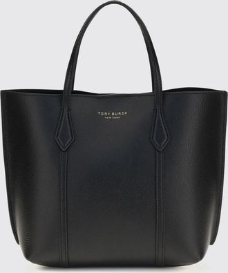 Tory Burch Borsa a mano mini Perry in pelle a grana con pochette estraibile