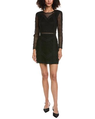 The Kooples Mix Dentelle Mini Dress