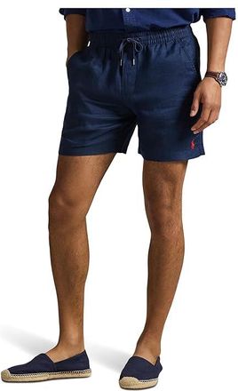 Polo Ralph Lauren 6 Polo Prepster Linen Shorts Mens Shorts Newport Navy : 2XL 6