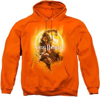 Gildan Mortal Kombat 11 From The Flames Adult Pull Over Hoodie / Hooded Sweatshirt